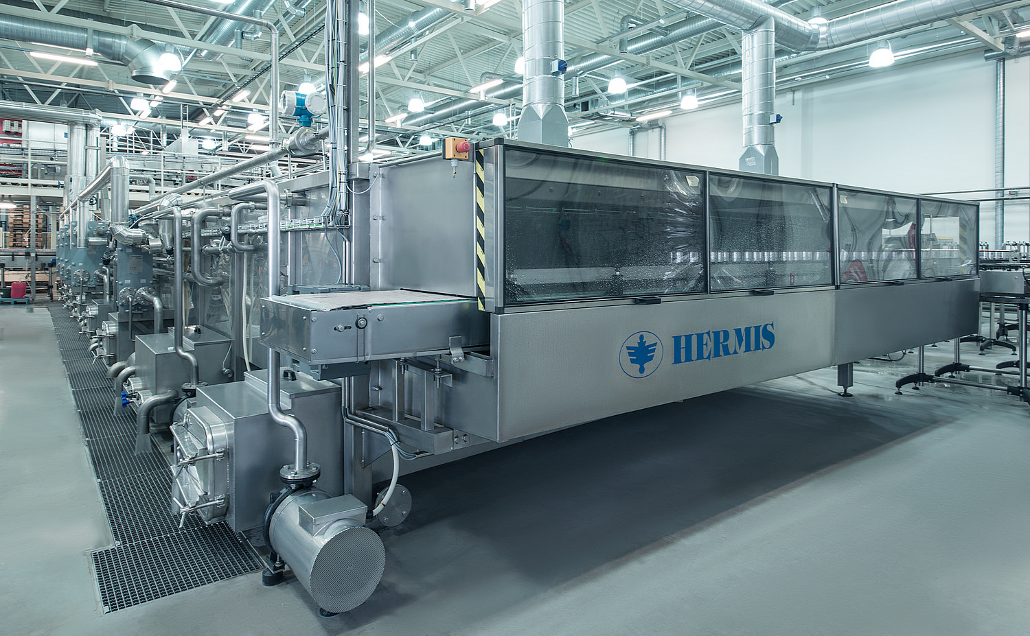 hermis tunnel pasteurizer for breweries and beverages